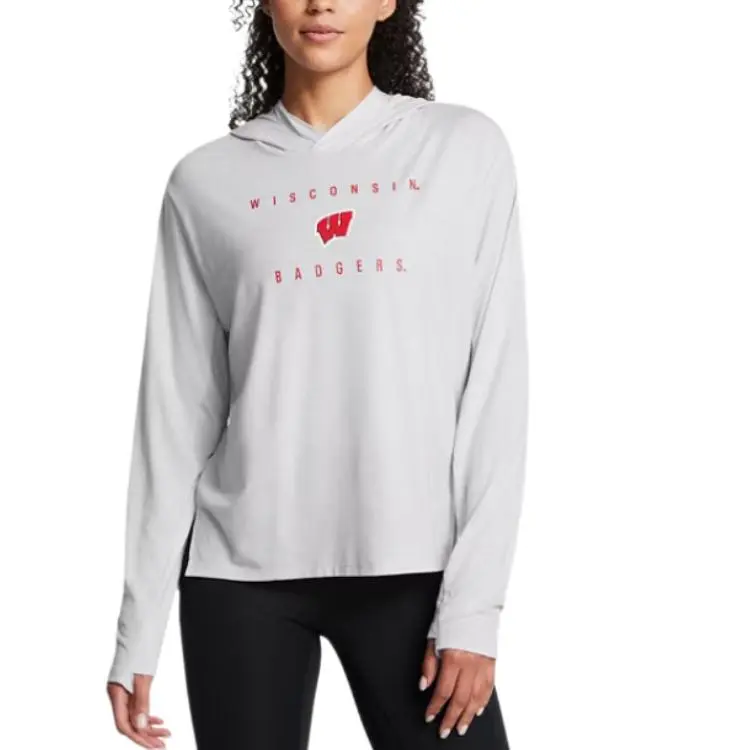 Under Armour BreezyCollegiate Sweatshirt Women's Heather Gray-2