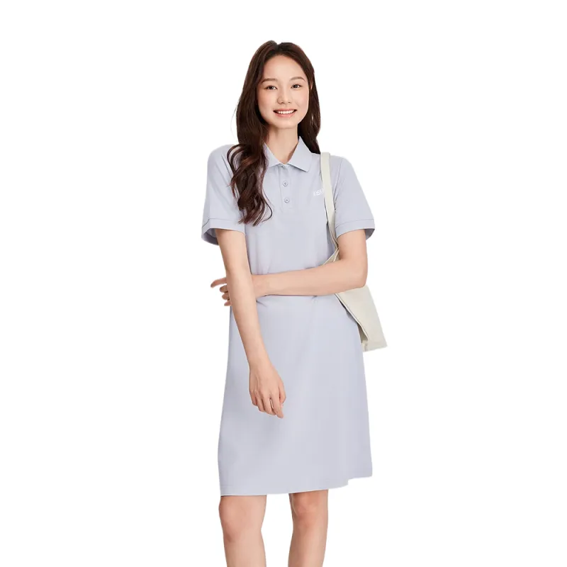 Skechers Short Sleeved Dress Women's Pearl Blue 01MZ-1