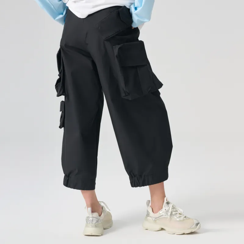 TCH Cargo Pants Unisex Black-5