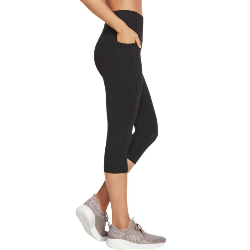 Skechers GOWALKGOFLEX Yoga Pants Women's Black BL K-1