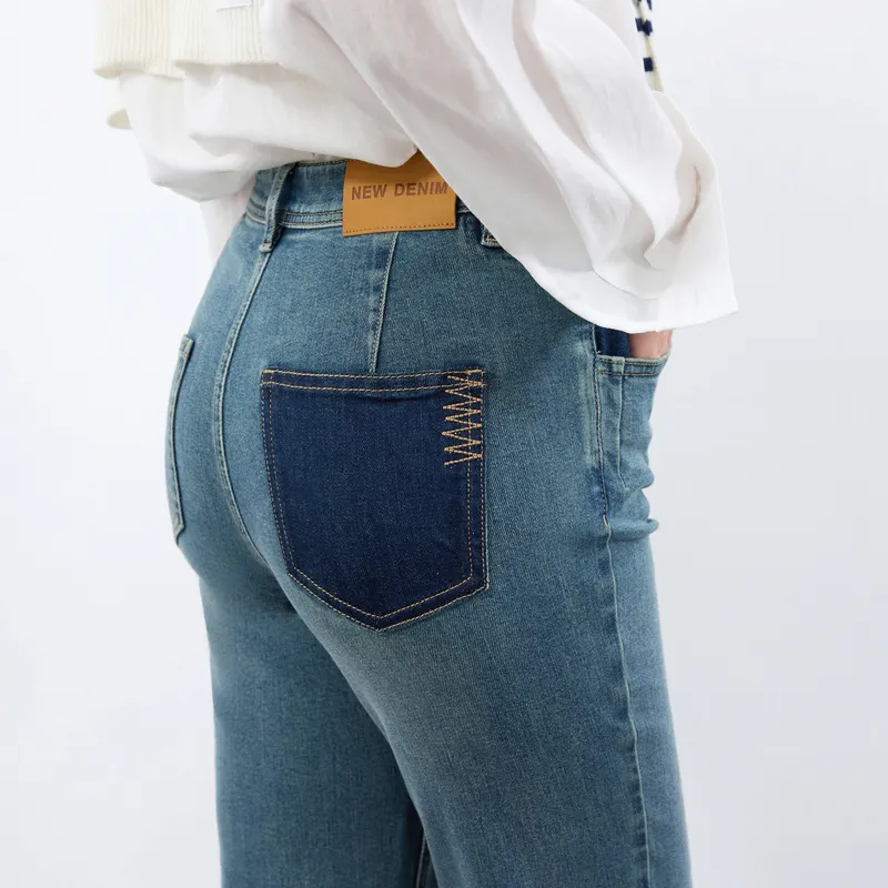 3COLOUR Jeans Women's Haze Blue-5