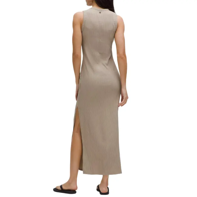 Lululemon SleevelessPleated Casual Long Skirt Women's-4
