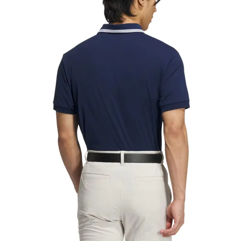 Adidas One Point Polo Shirt Men's Blue-2