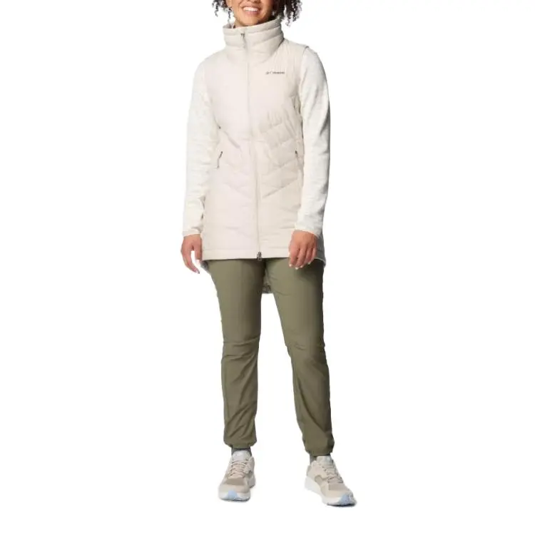 Columbia Heavenly Vest Women's White-3