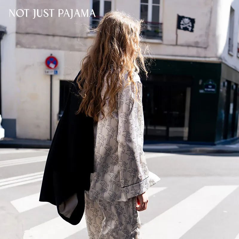 NOT JUST PAJAMA Women's Pajama Sets-4