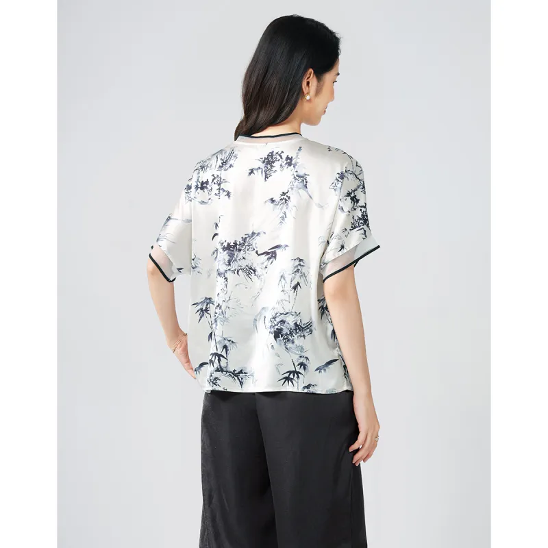 Love Elaine Shirt Women's White-6