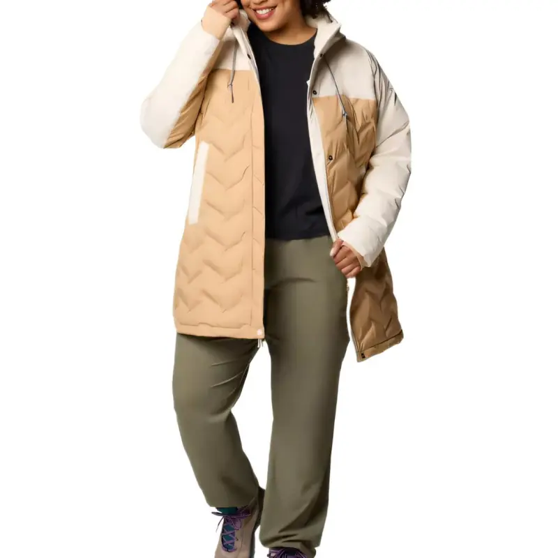 Columbia Mountain Croo 2 Down Jacket Women's Khaki-3