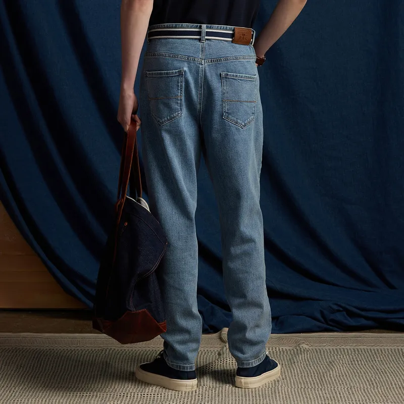 Teenie Weenie Men Denim Series Jeans Spring Unisex-4