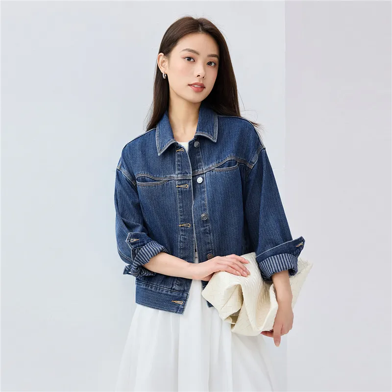 UNIQLO Denim Jackets Women's-3
