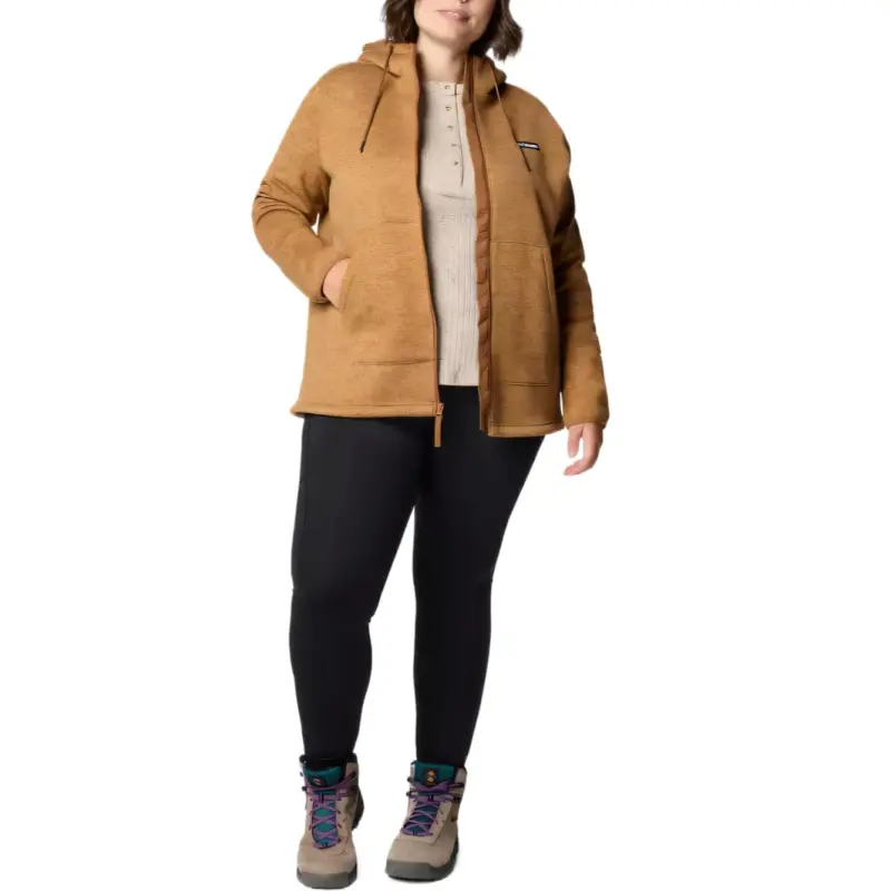 Columbia Sweater Weather Jacket Women's Brown-4