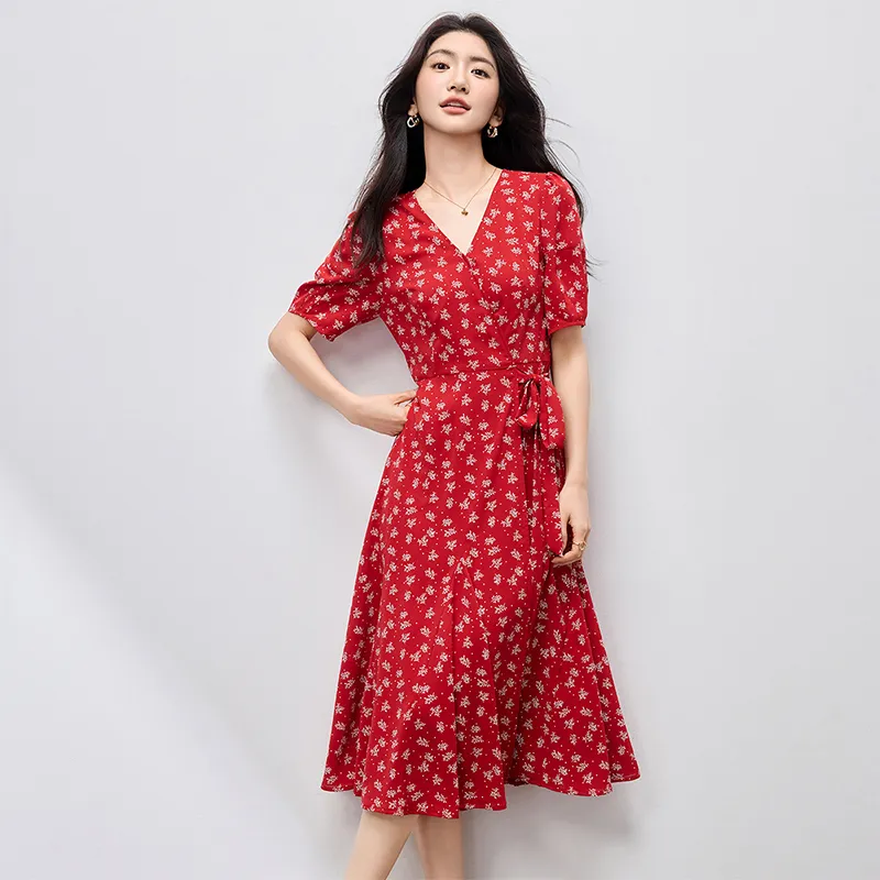 SENTUBILA Short Sleeved Dress Women's-10