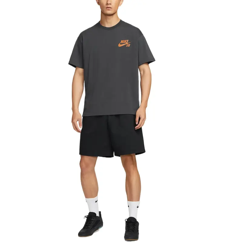 Nike T Shirt Men's Dark Smoke Gray-2