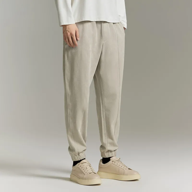 GXG Casual Pants Men Light Gray-3