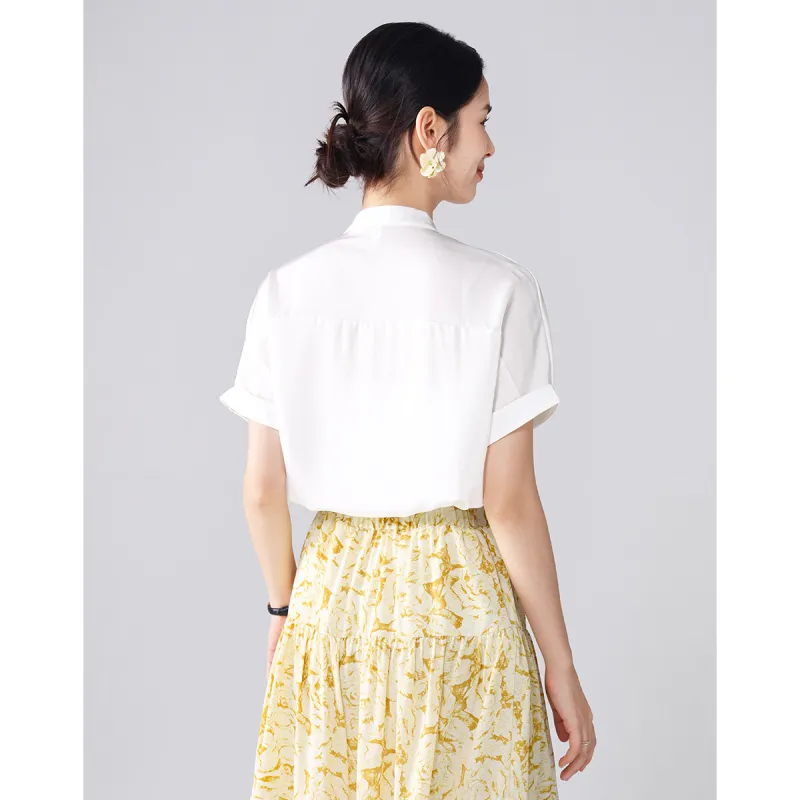Love Elaine Shirt Women's White-5