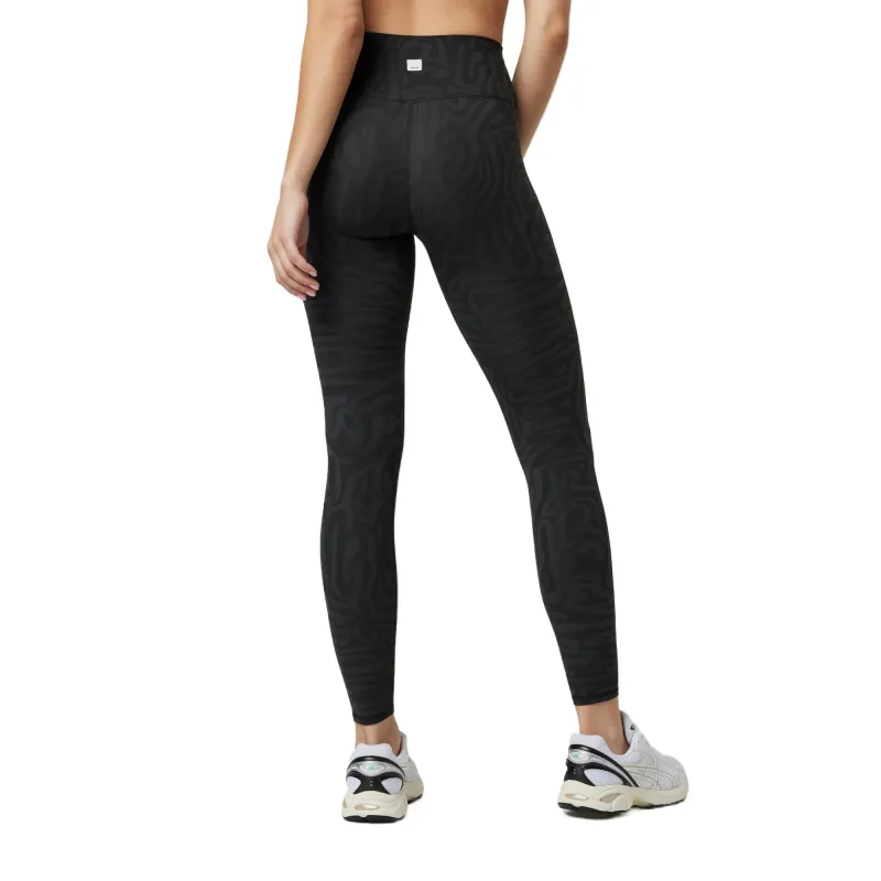 Vuori Yoga Pants Women's Black/BlackMaze-1