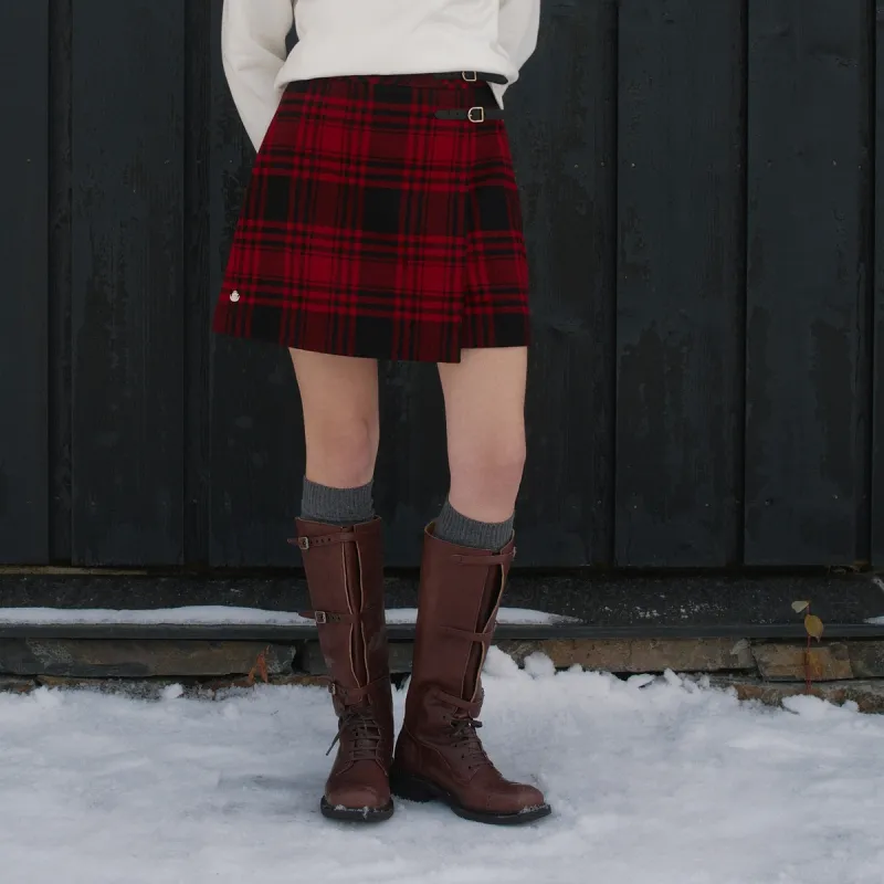 Teenie Weenie Casual Short Skirts Women's Red-4