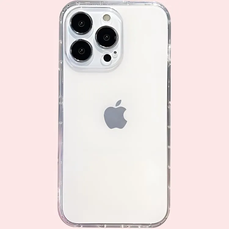 Sopi TPU Material Transparent Fine Mesh Phone Cases Compatible With IPhone 16/15 Pro Max/Apple 13/14 Pro Max Collection-1
