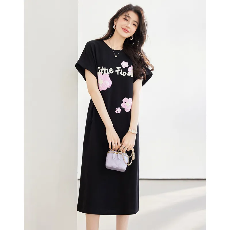 Like The Age Of Water Short Sleeved Dress Women's-2