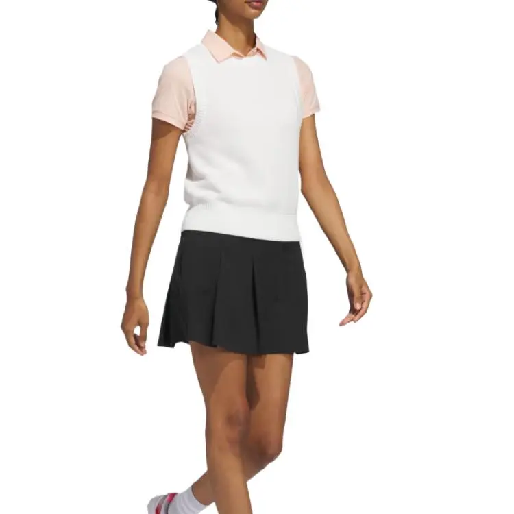 Adidas Women's Ultimate365 Knit Tour Vest White-4