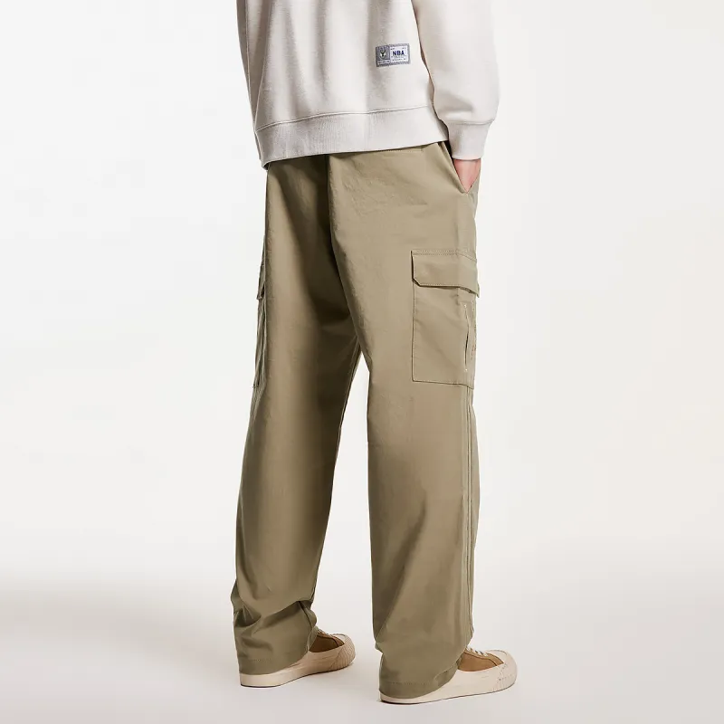 JACK JONES· x NBA Casual Pants Men's Khaki-2