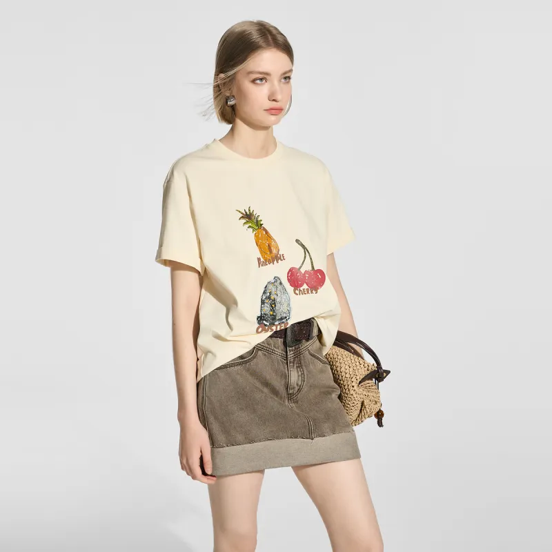 Bethine ['Pineapple' Calm And Unperturbed] T Shirt Women's-10