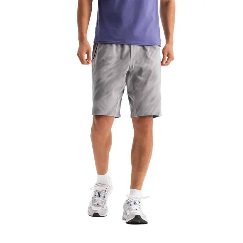 DECATHLON 500 Series Casual Shorts Men's Light Gray-3