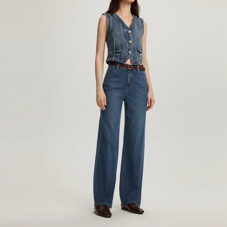 ELLE Jeans Women's Denim Blue-3