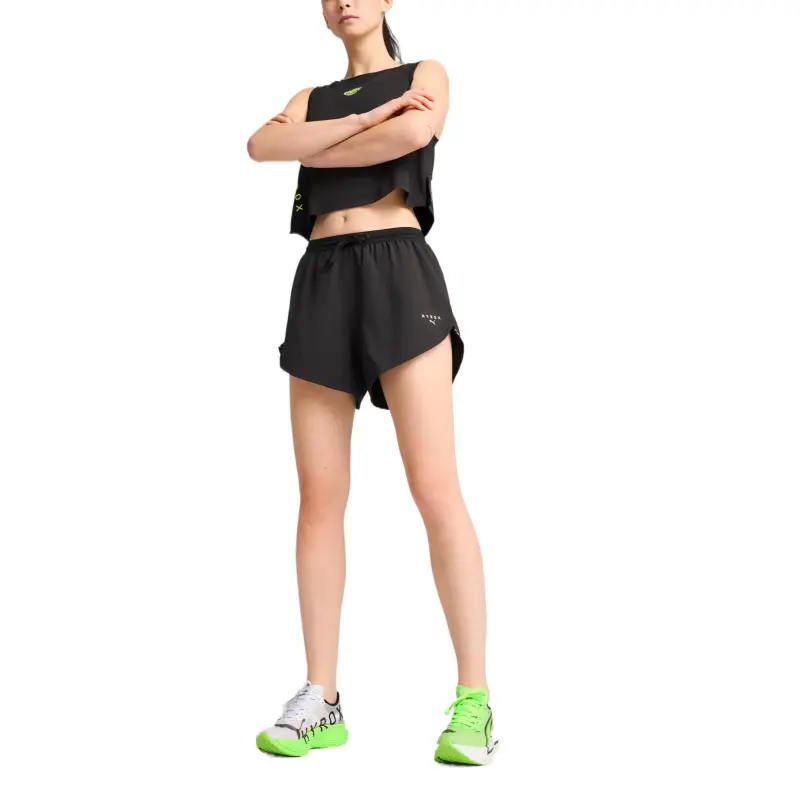 PUMA x HYROX ULTRAWEAVEVelocity DRYCELL Casual Shorts Women's Black-4
