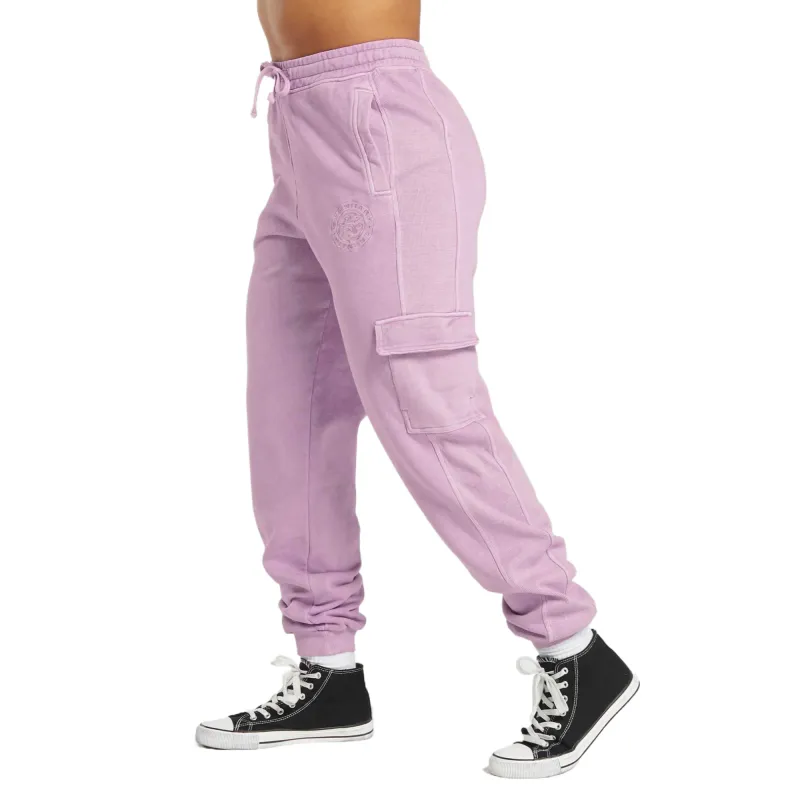 GYMSHARK Knitted Sweatpants Women's Purple-2