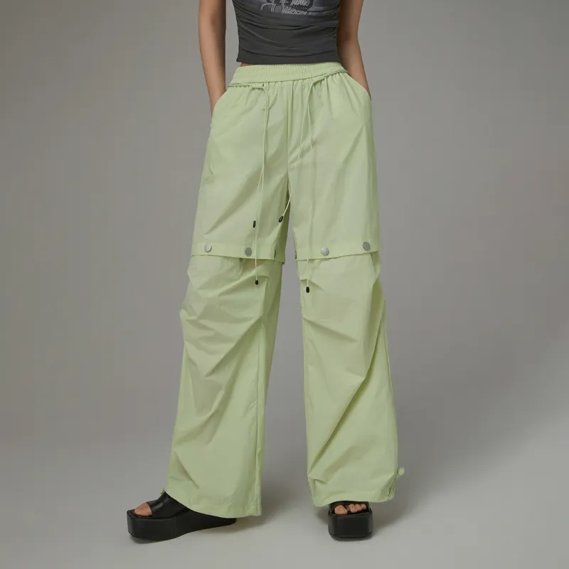 CHUU Casual Pants Women's Green-2
