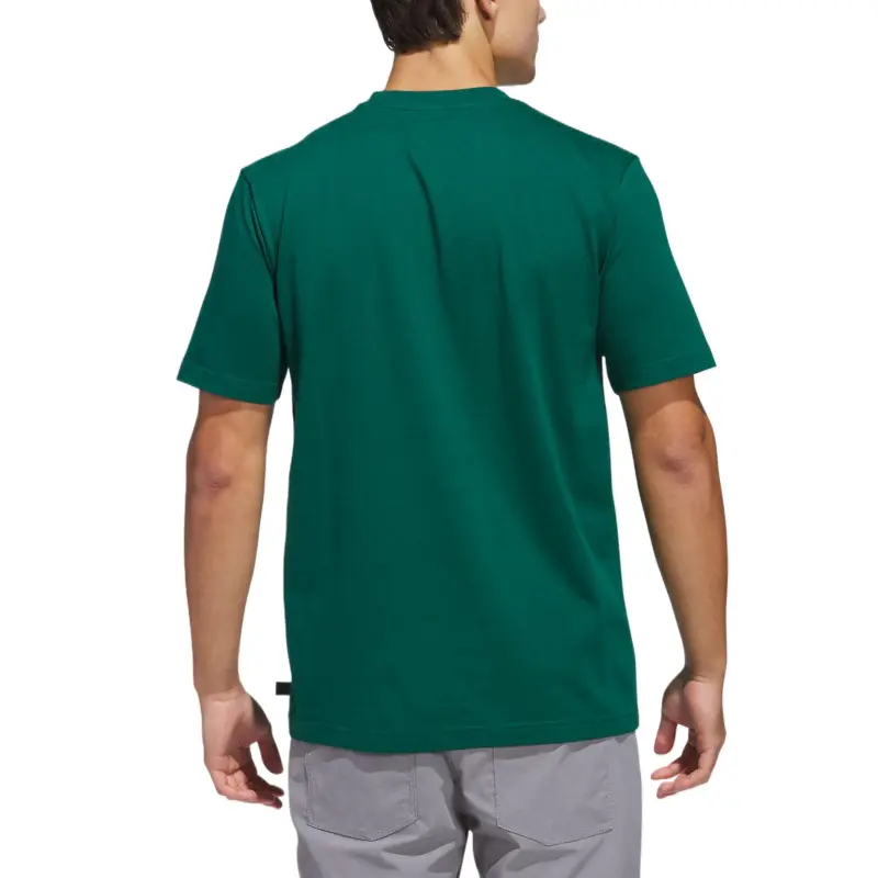 Adidas T Shirt Men's Forest Green-2