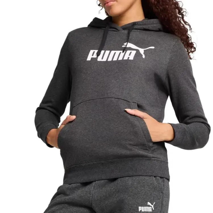 PUMA Sudadera Con Capucha Para Mujer Logo Essentials No. 1-2