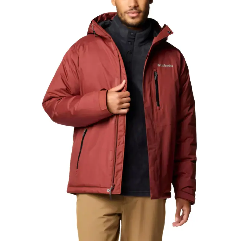Columbia Oak Harbor Insulated Jacket Men's Dark Red-3