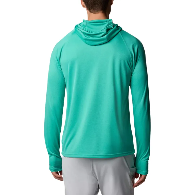 Columbia PFG Solar Stream Sweatshirt Men's Green-1