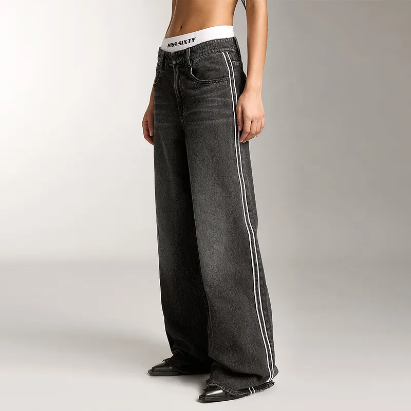 Miss Sixty Jeans Women's Black Gray-3