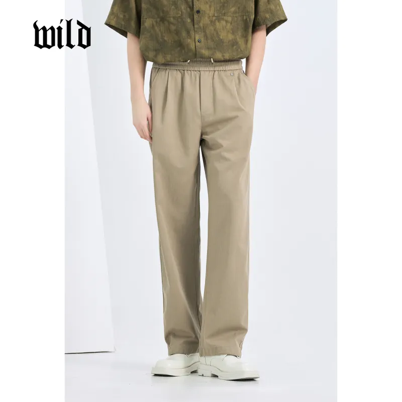 WILD LEADER Casual Pants Men-3