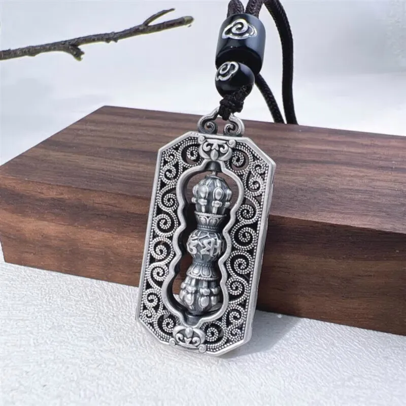 FUYUFU 999 Fine Silver Pendants Unisex-2