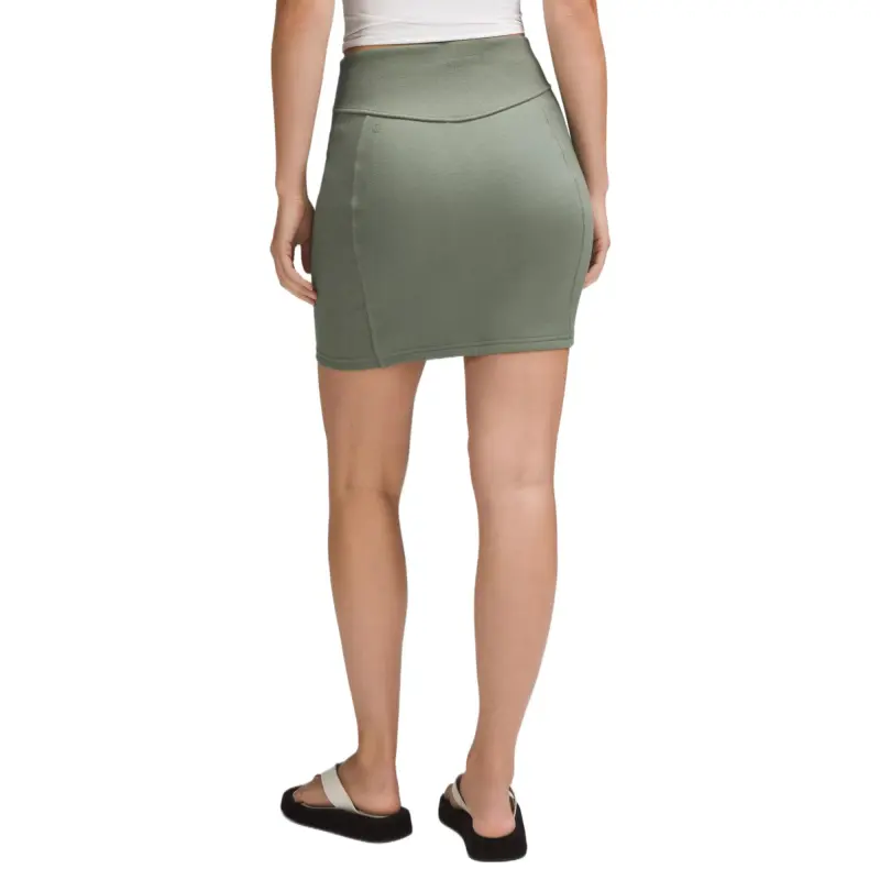 Lululemon Scuba Series Cotton Blend Fleece Casual Short Skirts Women's-7