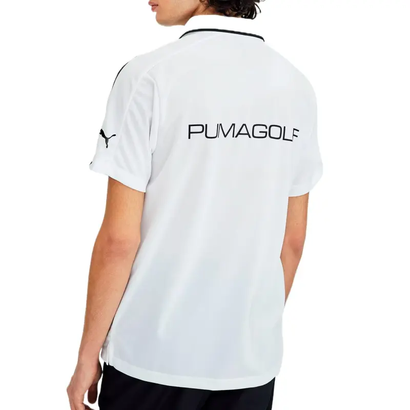 PUMA Golf SB Polo Shirt Men's White-3