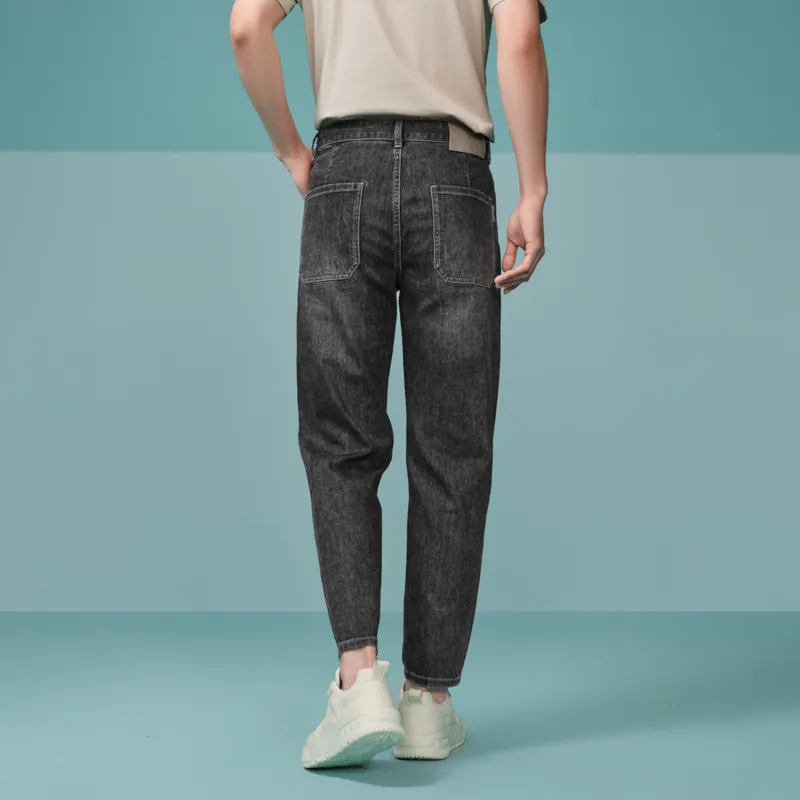 HLA Jeans Men Black Denim Gradient Medium 71-3