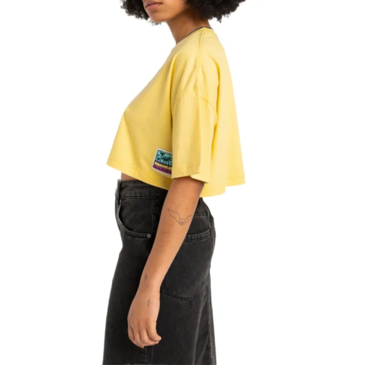Quiksilver Drop Shoulder Sleeve T Shirt Women's-2