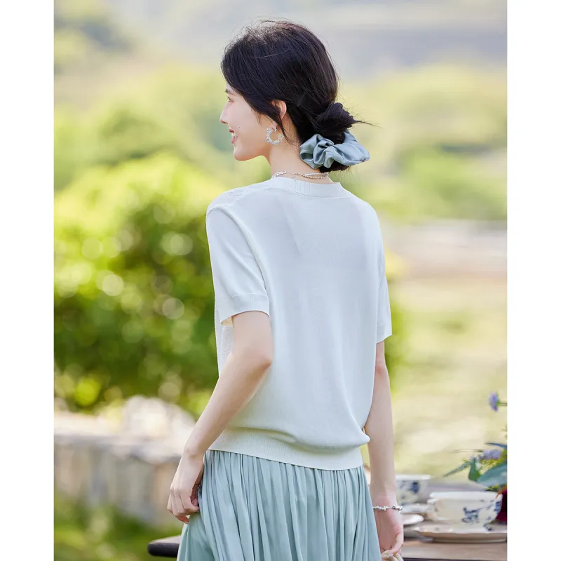 TERRE BLEUE Summer Knitwear Women's-7