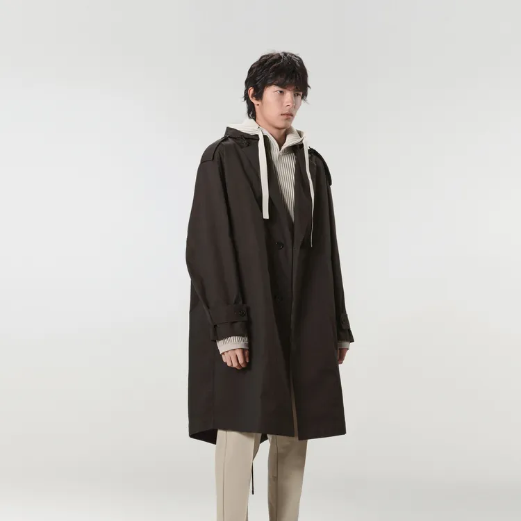 CROQUIS Trench Coats Unisex-7