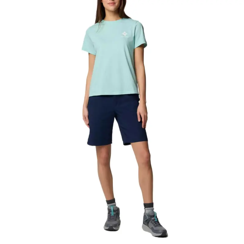 Columbia Leslie Falls Casual Shorts Women's Preppy Marine Blue-5