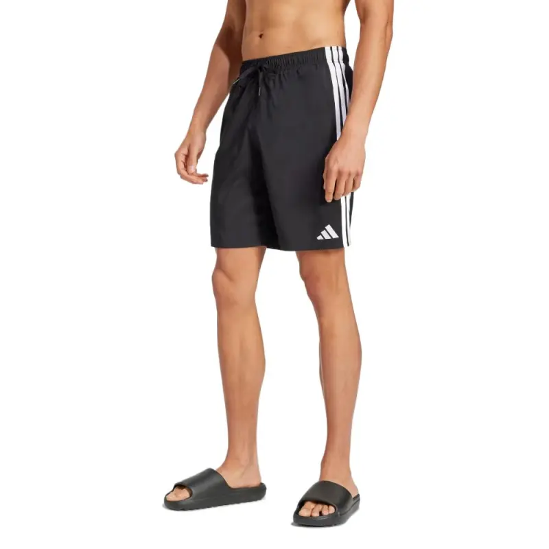 Adidas Free Shipping With AdiClub 3 Stripes Swim Shorts 8 Inch-1