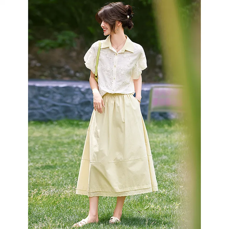 A Paradise For Awakening Skirt Set Women's-4