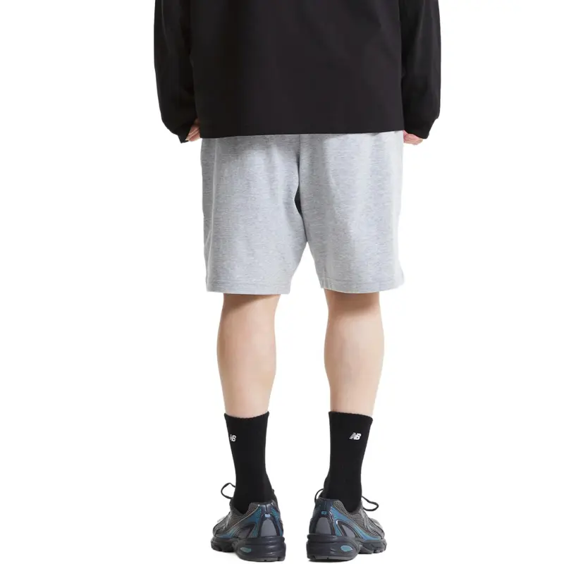 New Balance UNI Essential Casual Shorts Unisex Gray-1