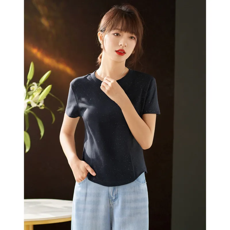 Love Elaine T Shirt Women's Black-3