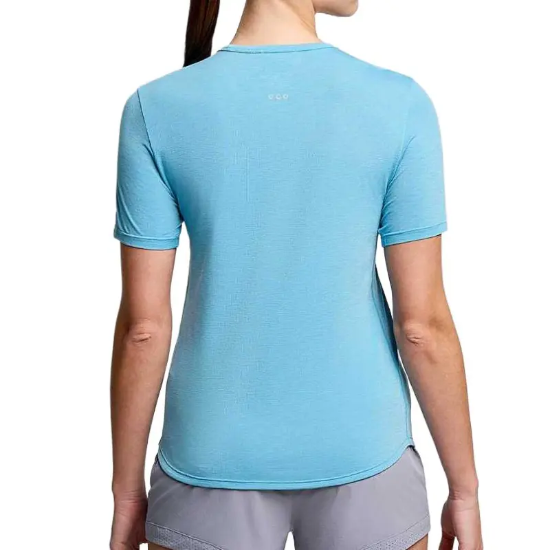 Saucony Stopwatch Graphic Regular T Shirt Women's Blue-1