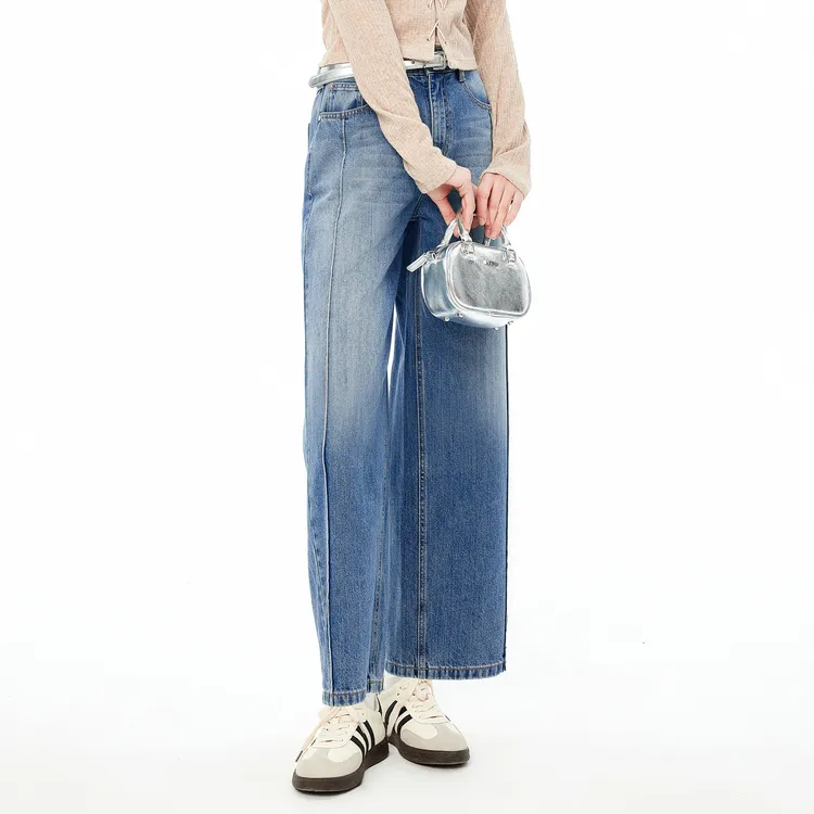 LEDIN Jeans Women's Denim Blue-4